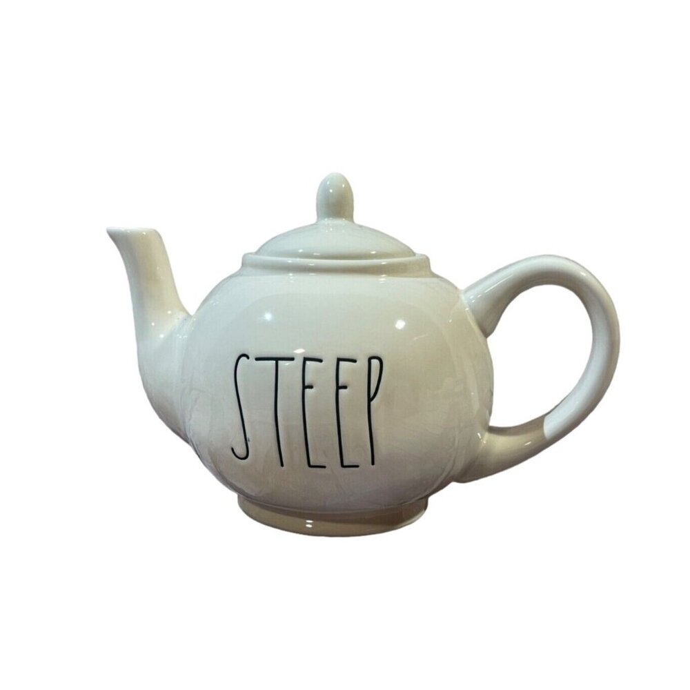 Rae Dunn‎ Tea Pot "STEEP" New Without Tags!